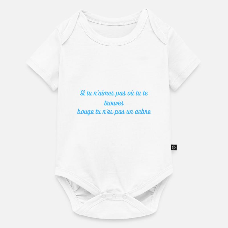 Citation - Body à manches courtes Premium Bébé - blanc
