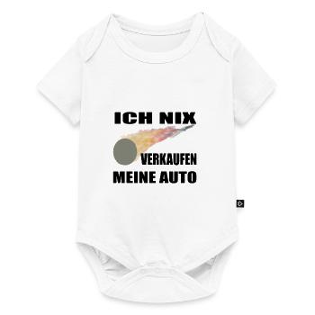 Nix card to my car I don't sell wool - Baby Premium short-sleeve bodysuit - white - Front