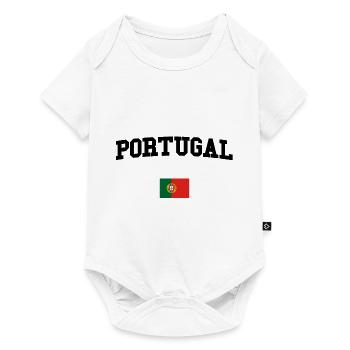 PORTUGAL - Baby Premium short-sleeve bodysuit - white - Front