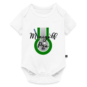 Minigolf Pro | minigolfen - Baby Premium short-sleeve bodysuit - white - Front