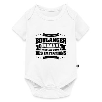 BOULANGER ORIGINAL - Body à manches courtes Premium Bébé - blanc - Devant
