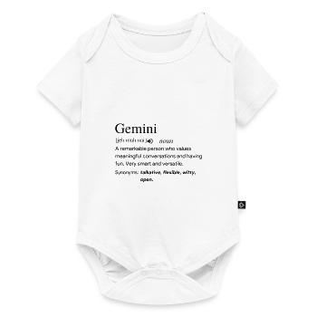 Gemini Definition - Baby Premium short-sleeve bodysuit - white - Front
