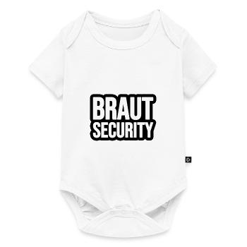 Braut Security - Baby Premium Kurzarmbody - Weiß - Vorne