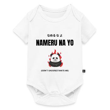 Nameru Na Yo Anime Manga Kanji Japanese - Baby Premium short-sleeve bodysuit - white - Front
