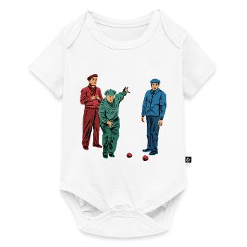 Lyonnaise Boulesport Gift - Baby Premium short-sleeve bodysuit - white - Front