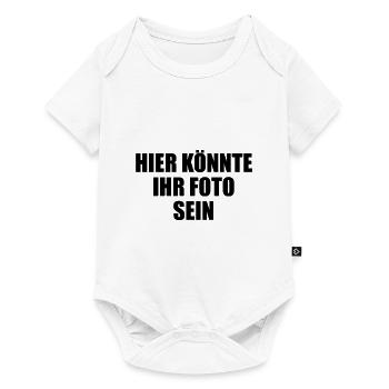 Hier könnte ihr Foto Geschenk selber gestalten - Baby Premium Kurzarmbody - Weiß - Vorne