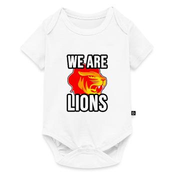 We are Lions! Wir sind Löwen! - Baby Premium Kurzarmbody - Weiß - Vorne