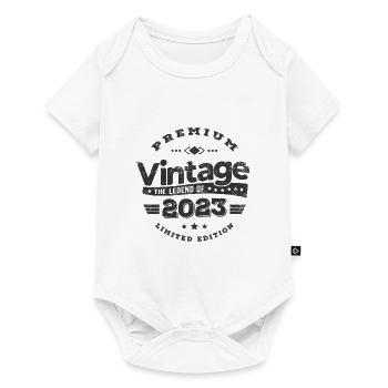 VINTAGE 2023 - Baby Premium short-sleeve bodysuit - white - Front