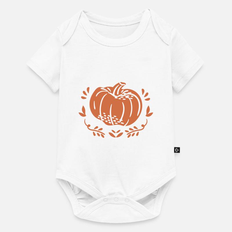 Citrouille - Body à manches courtes Premium Bébé - blanc