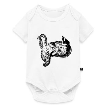 Vintage Cuttlefish - Baby Premium short-sleeve bodysuit - white - Front