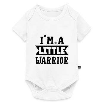 Im a little warrior - Baby Premium short-sleeve bodysuit - white - Front