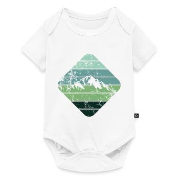 Montagne - Body à manches courtes Premium Bébé - blanc - Devant