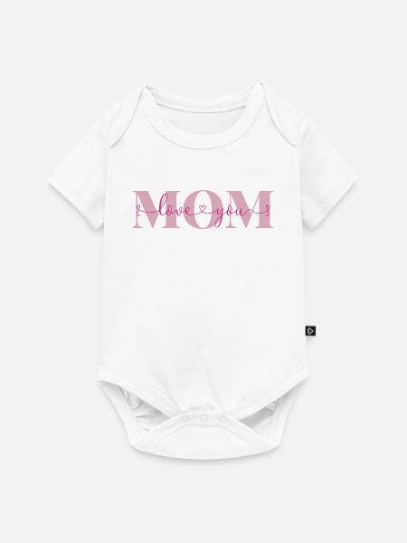 Ti amo Mamma Dichiarazione d'amore Madre Cara mamma - Premium kortærmet baby-body - hvid
