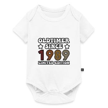 OLDTIMER SINCE 1989 - Baby Premium short-sleeve bodysuit - white - Front