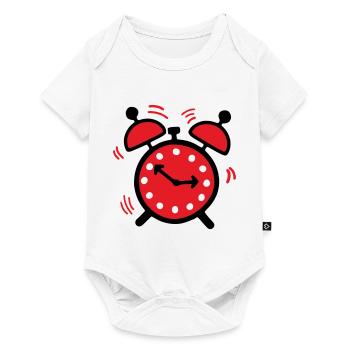 Wake up - Not in the morning - Late - Baby Premium short-sleeve bodysuit - white - Front