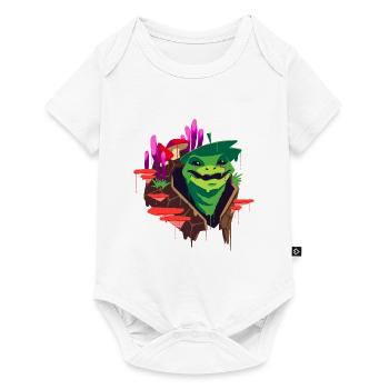 Un beau druide de Spore Circle Design - Body à manches courtes Premium Bébé - blanc - Devant