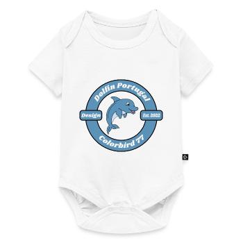 Dolphin for children - Baby Premium short-sleeve bodysuit - white - Front