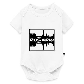 Rosario Argentina Skyline Silhouette Travel Souven - Baby Premium short-sleeve bodysuit - white - Front