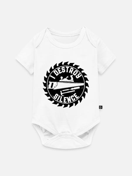 Handwerker - Baby Premium Kurzarmbody - Weiß