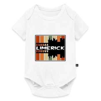 Limerick Ireland Skyline Silhouette Travel Souveni - Baby Premium short-sleeve bodysuit - white - Front