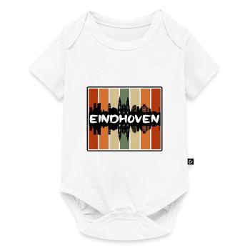 Eindhoven Netherlands Skyline Silhouette Travel So - Baby Premium short-sleeve bodysuit - white - Front
