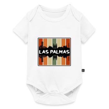 Las Palmas Spain Skyline Silhouette Travel Souveni - Baby Premium short-sleeve bodysuit - white - Front