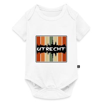 Utrecht Netherlands Skyline Silhouette Travel Souv - Baby Premium short-sleeve bodysuit - white - Front