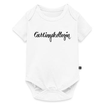Lieblingskollegin - Baby Premium Kurzarmbody - Weiß - Vorne
