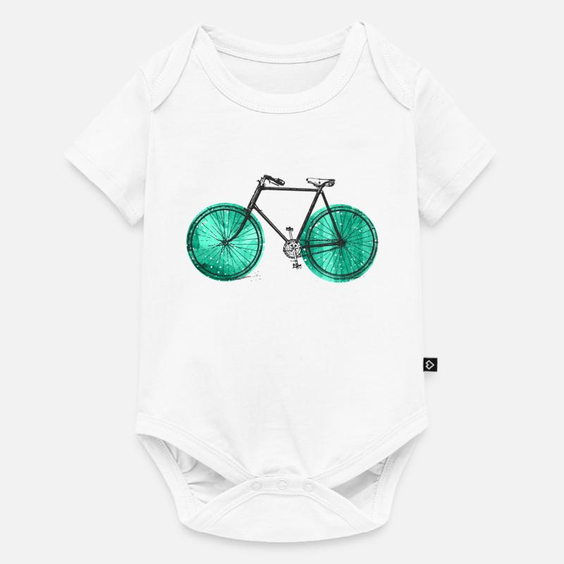Bicyclette - Body à manches courtes Premium Bébé - blanc