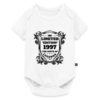 1997 Birthday vintage Vintage Retro - Baby Premium short-sleeve bodysuit - white - Front