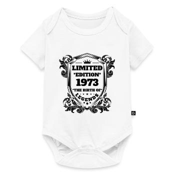 1973 Birthday vintage Vintage Retro - Baby Premium short-sleeve bodysuit - white - Front