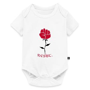 Resist. - Baby Premium short-sleeve bodysuit - white - Front