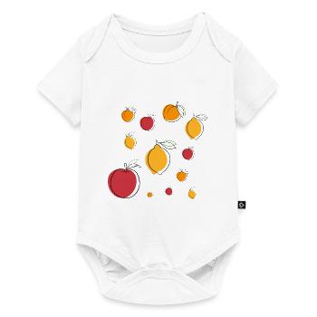 Fruit party! - Baby Premium short-sleeve bodysuit - white - Front