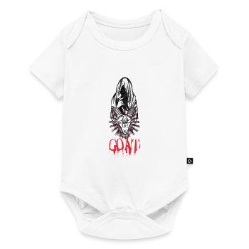 Faucheuse G O A T - Body à manches courtes Premium Bébé - blanc - Devant