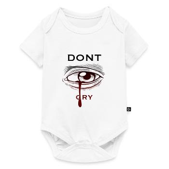 Dont cry - Body à manches courtes Premium Bébé - blanc - Devant