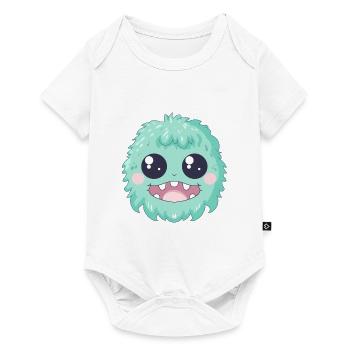 Cuddly soft monster - Baby Premium short-sleeve bodysuit - white - Front
