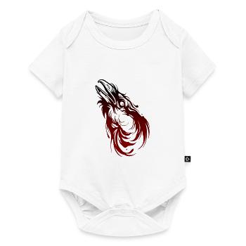 Crow's head - Baby Premium short-sleeve bodysuit - white - Front