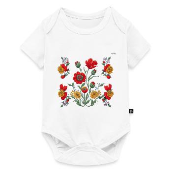 Folk art composition #3 - Baby Premium short-sleeve bodysuit - white - Front