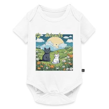Amis - Body à manches courtes Premium Bébé - blanc - Devant