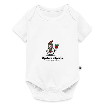 Opsters eSports Snowman Design - Baby Premium short-sleeve bodysuit - white - Front