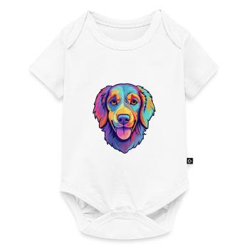 Formose Mountain Dog race Cartoon Kawaii Illustr - Body à manches courtes Premium Bébé - blanc - Devant