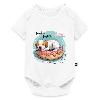 Doughnut Dog Dreams Donut Hunde Träume - Body à manches courtes Premium Bébé - blanc - Devant