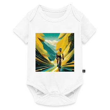 Highway to Yellow Glory - Baby Premium short-sleeve bodysuit - white - Front