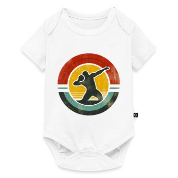 Shot Put - Baby Premium short-sleeve bodysuit - white - Front