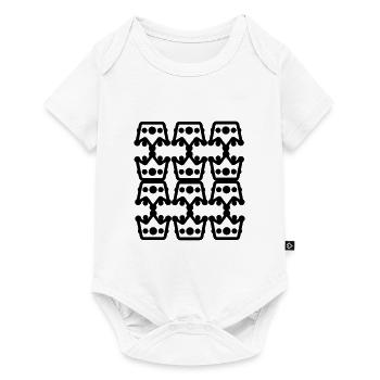 lamp-Type- design - Baby Premium short-sleeve bodysuit - white - Front
