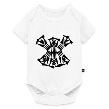 Nouvelle mode - Body à manches courtes Premium Bébé - blanc - Devant