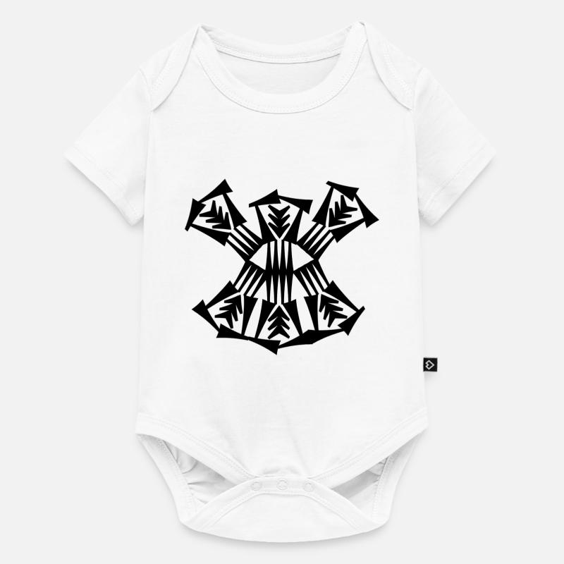 Nouvelle mode - Body à manches courtes Premium Bébé - blanc