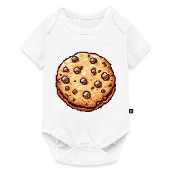 Cookies Pixel Icon - Baby Premium short-sleeve bodysuit - white - Front