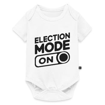 Election Mode On - Baby Premium short-sleeve bodysuit - white - Front