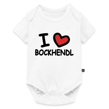 J’adore Bockhendl Backhendl - Body à manches courtes Premium Bébé - blanc - Devant